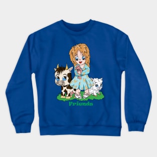 Farm Animal Friends Crewneck Sweatshirt